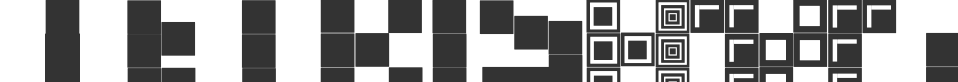 Tetris Blocks font preview