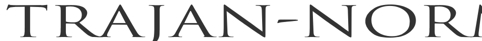 Trajan-Normal Ex font preview