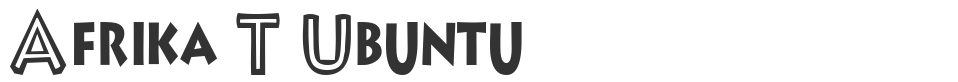 Afrika T Ubuntu font preview