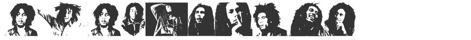 BOB MARLEY font preview