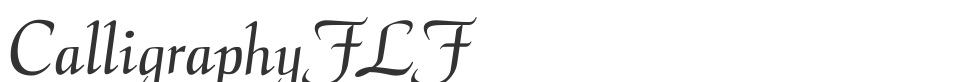 CalligraphyFLF font preview