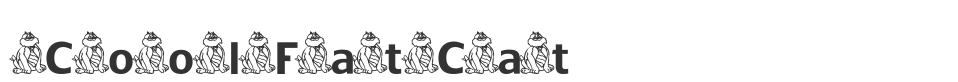 CoolFatCat font preview