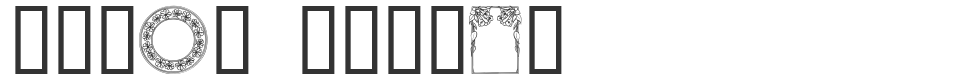 Dover Floral font preview