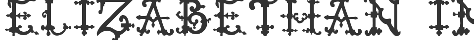 Elizabethan Initials tfb font preview