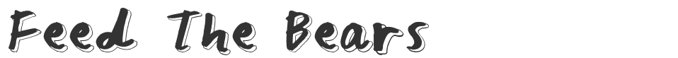 Feed The Bears font preview