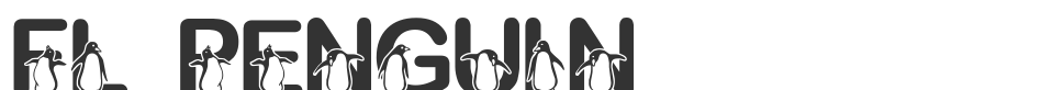 FL Penguin font preview