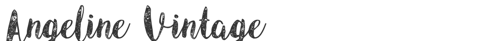 Angeline Vintage font preview