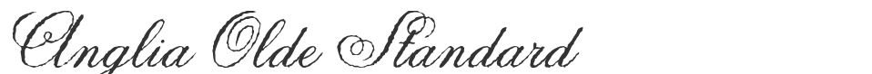 Anglia Olde Standard font preview