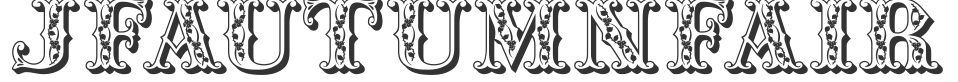 JFAutumnFair font preview