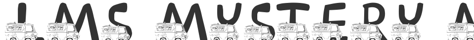 LMS Mystery Machine font preview