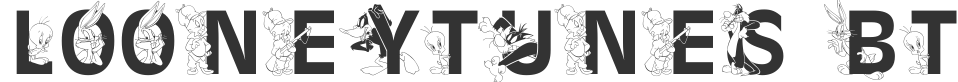 LooneyTunes BT font preview