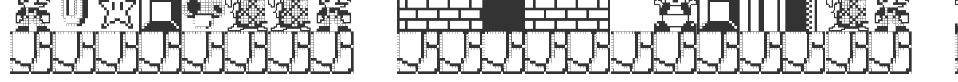 Mushroom Kingdom NBP font preview