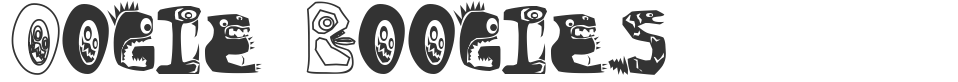 Oogie Boogies font preview