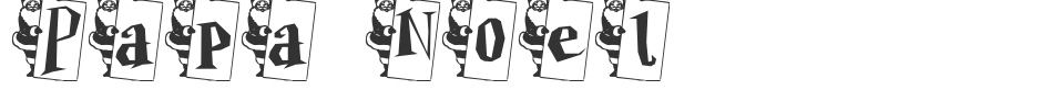 Papa Noel font preview