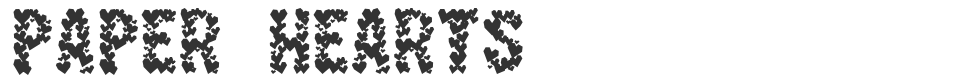 Paper Hearts font preview