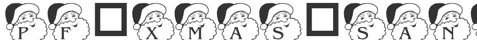 pf_xmas_santahead font preview