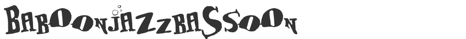 BabOonjaZzbaSsoOn font preview