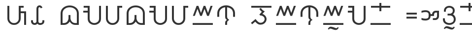 PT Baybayin Linear -Normal font preview