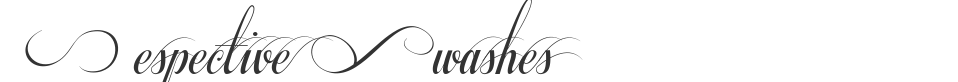 Respective Swashes font preview