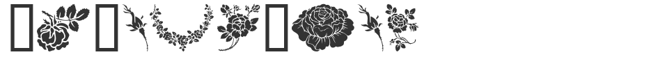 Rosegarden font preview