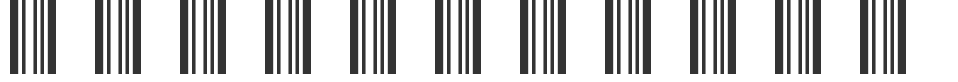 Bar-Code 39 font preview