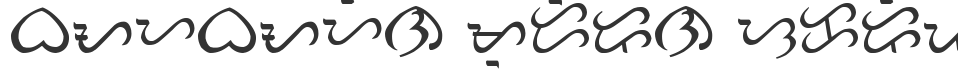 Baybayin Modern Script font preview