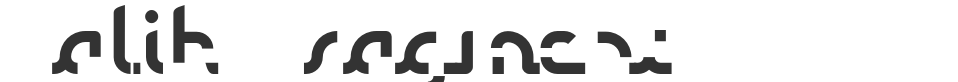 Talib Fragment font preview