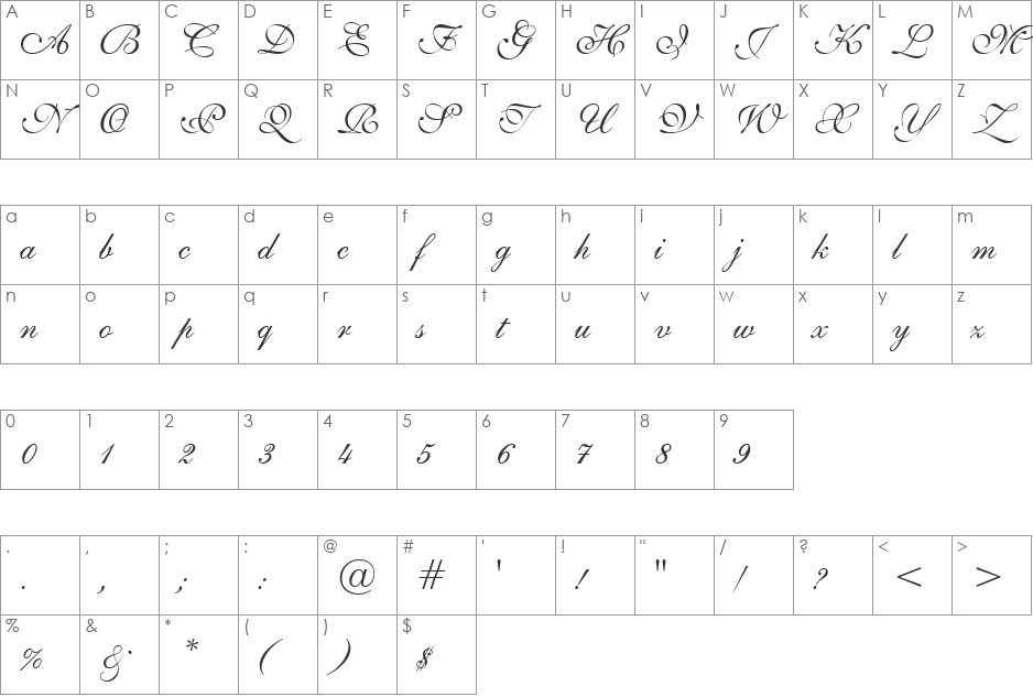 UVN Ke Chuyen2 font character map preview