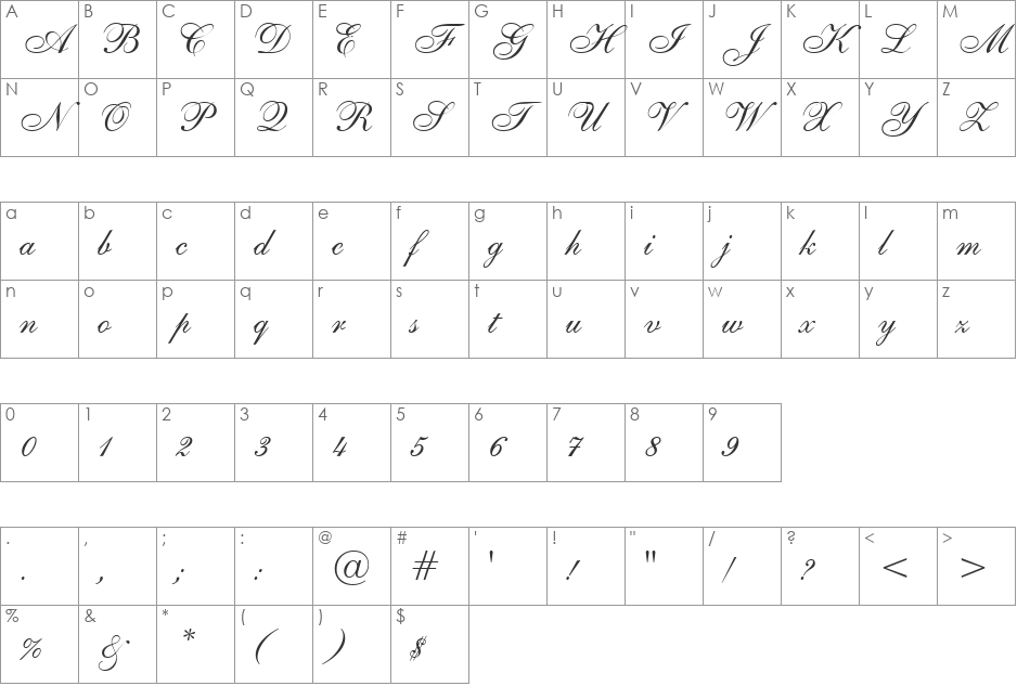 UVN Ke Chuyen3 font character map preview