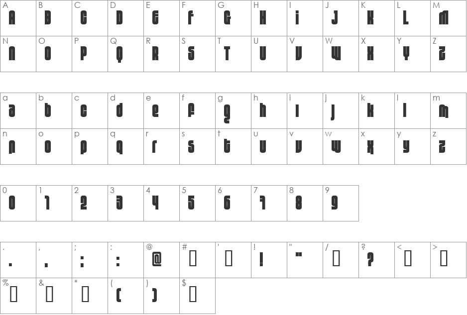 10.12 font character map preview