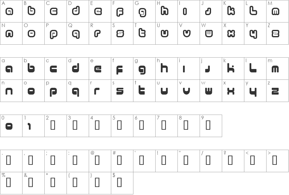 11.20 font character map preview