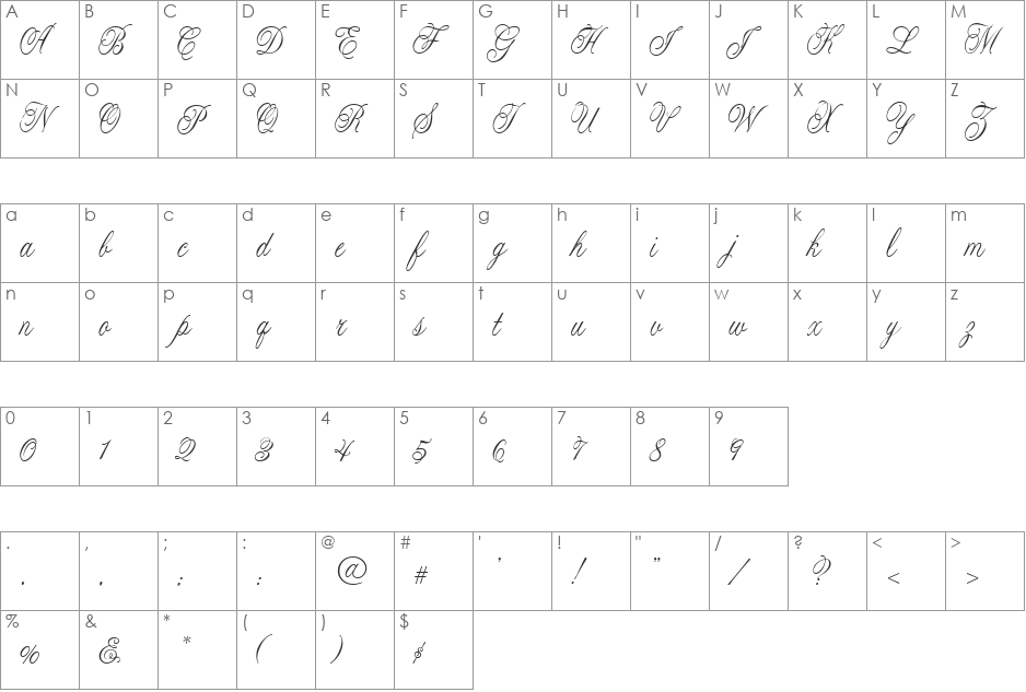 CAC Lasko Condensed font character map preview