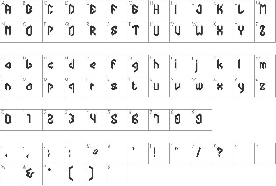 dipanegara dhf font character map preview