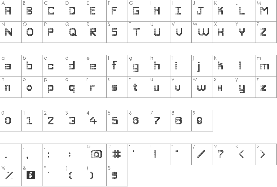 Disco Divaaaaaaaa font character map preview