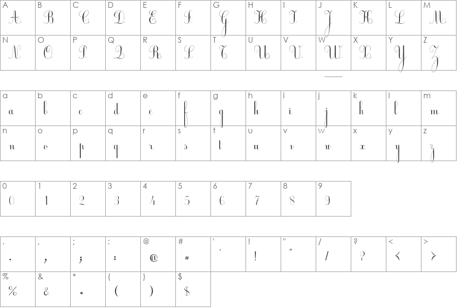 Ecolier_CP_pointill font character map preview