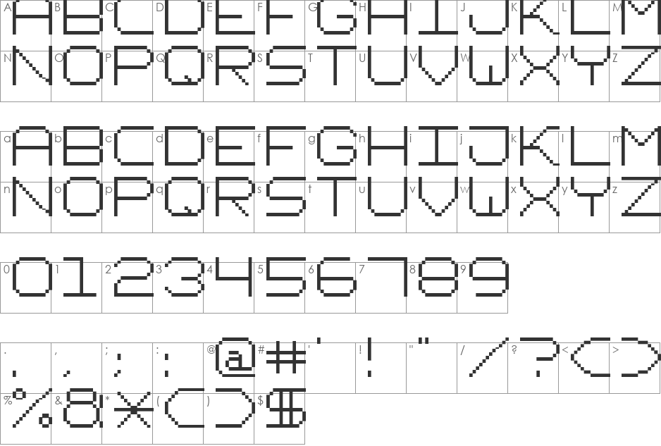 fixed_v02 font character map preview