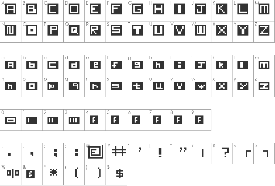 insider font character map preview