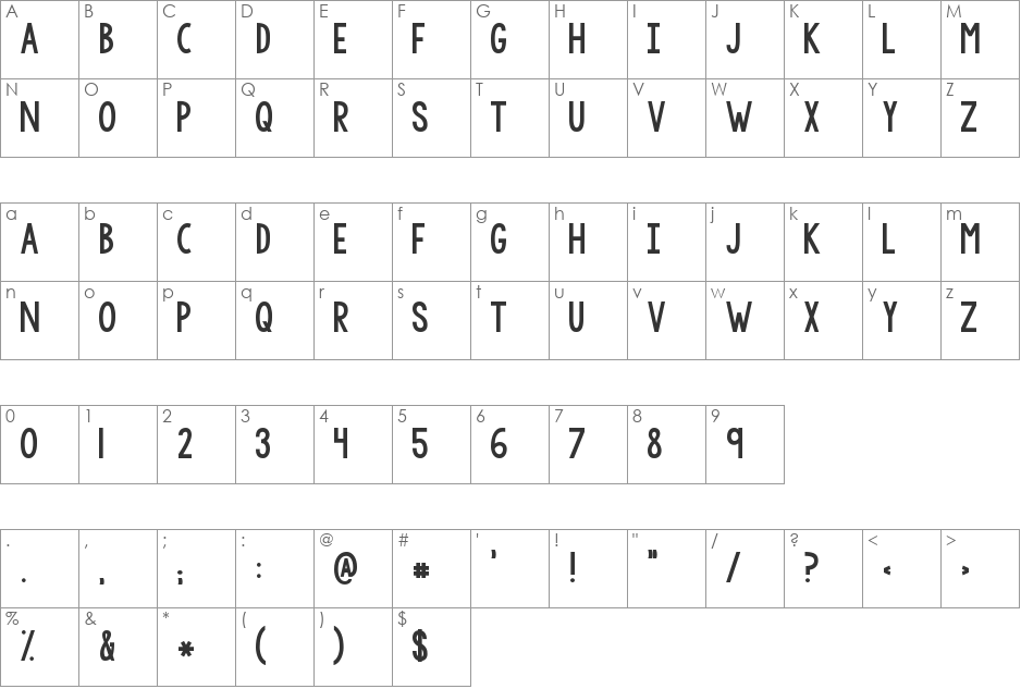 KG WhY yOu GoTtA Be So MeAn 2 font character map preview