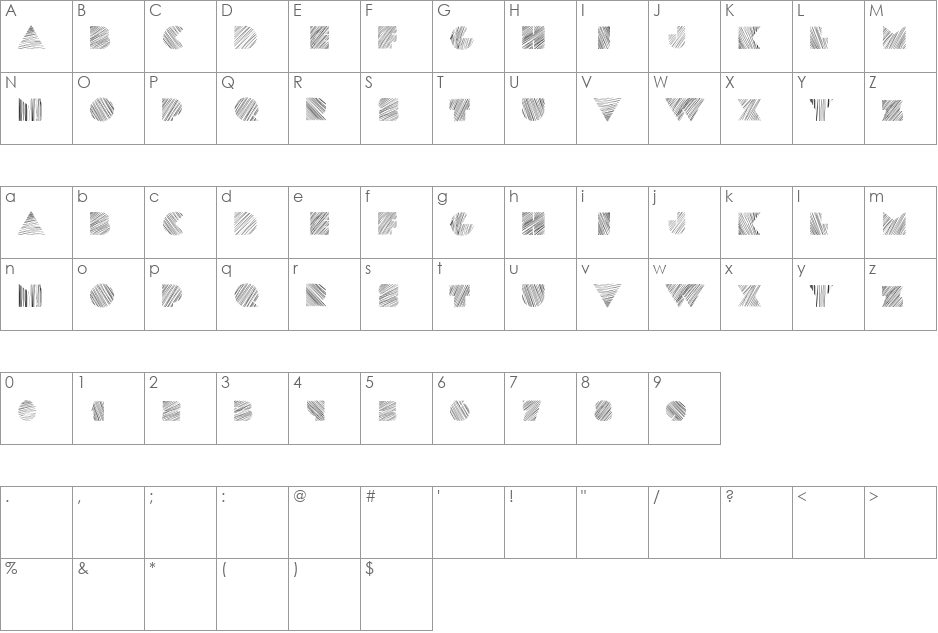 kstexture font character map preview