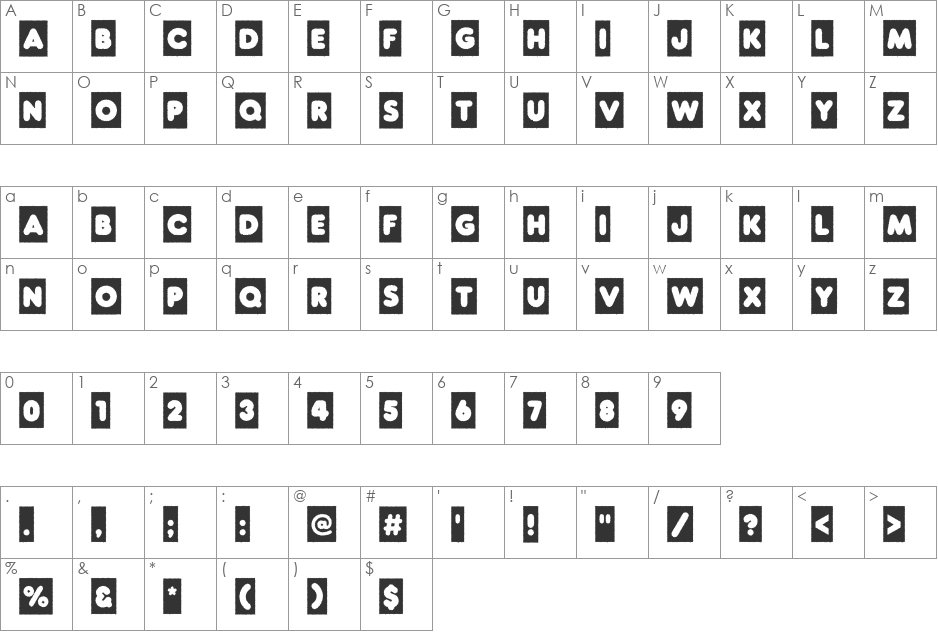 a_RunderCmRgh font character map preview