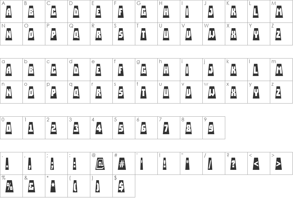 a_SimplerCmCtAbv font character map preview