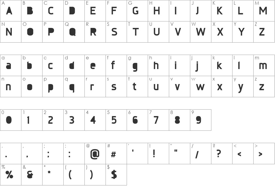 React Form font character map preview