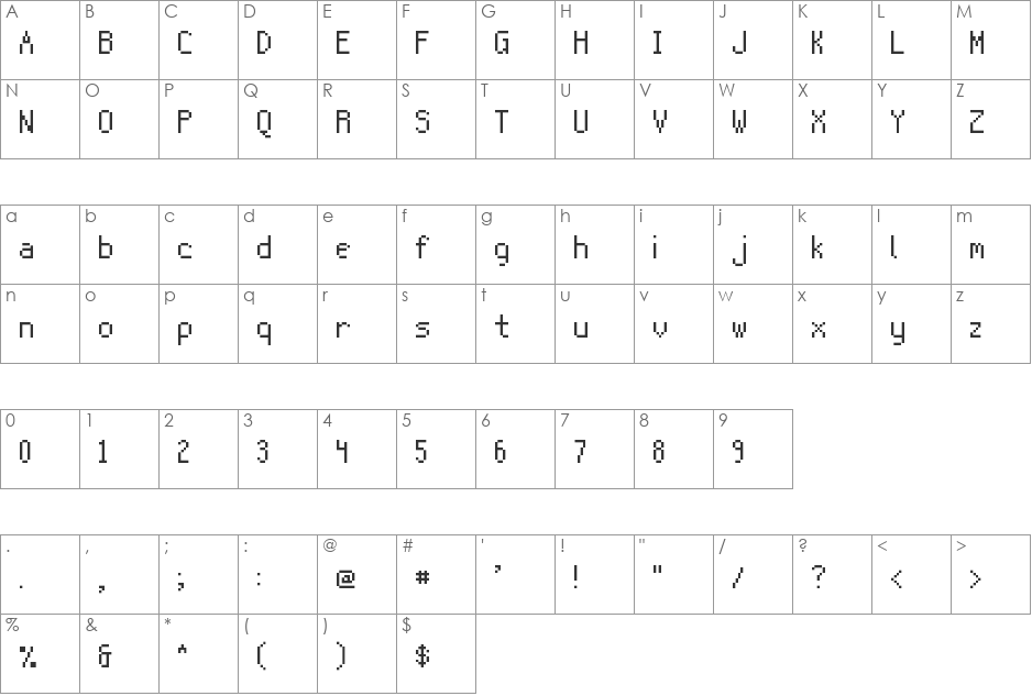 Balthasar Regular NBP font character map preview