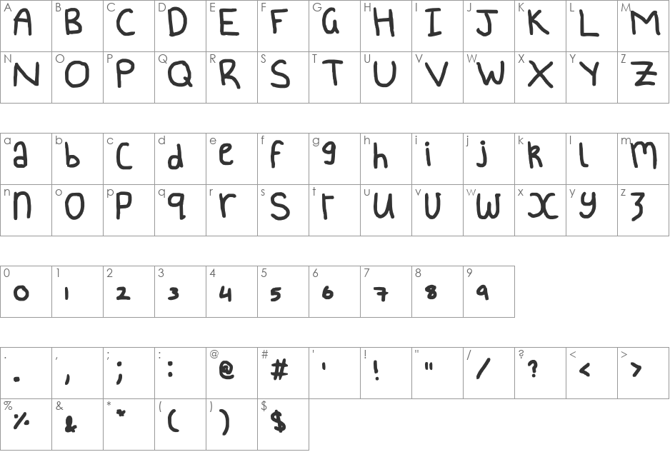 schools and rules are tools for fools font character map preview